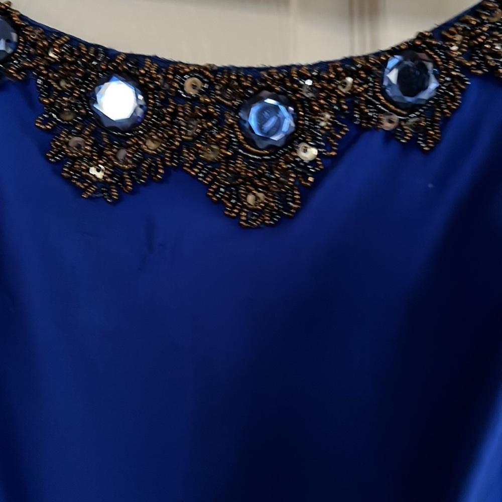 Beautiful Kay Unger Beaded cocktail dress - Picture 3 of 4